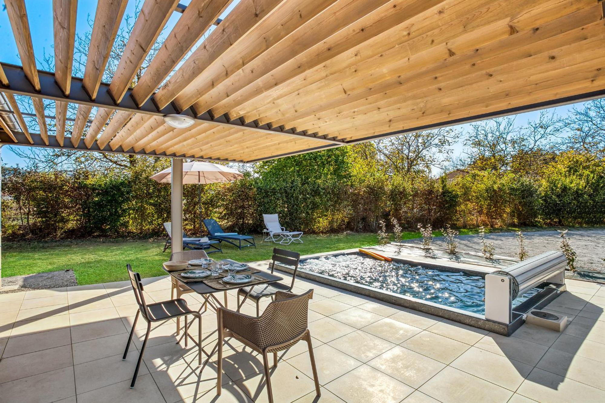 La Plaine Aux Etoiles - Maison Individuelle Avec Piscine Balneo Privative Et Jardin